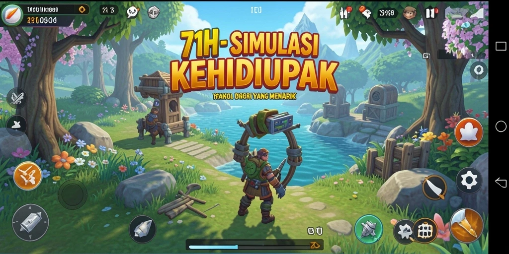 Screenshot gameplay 71H menampilkan pengalaman simulasi yang menarik dan interaktif.