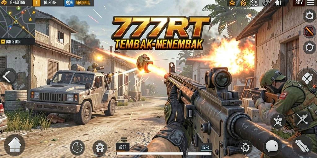 Tampilan aksi seru dalam gameplay 777RT yang menarik.