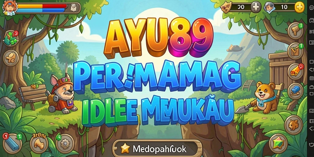 Tampilan gameplay AYU89 yang penuh warna dan interaktif.