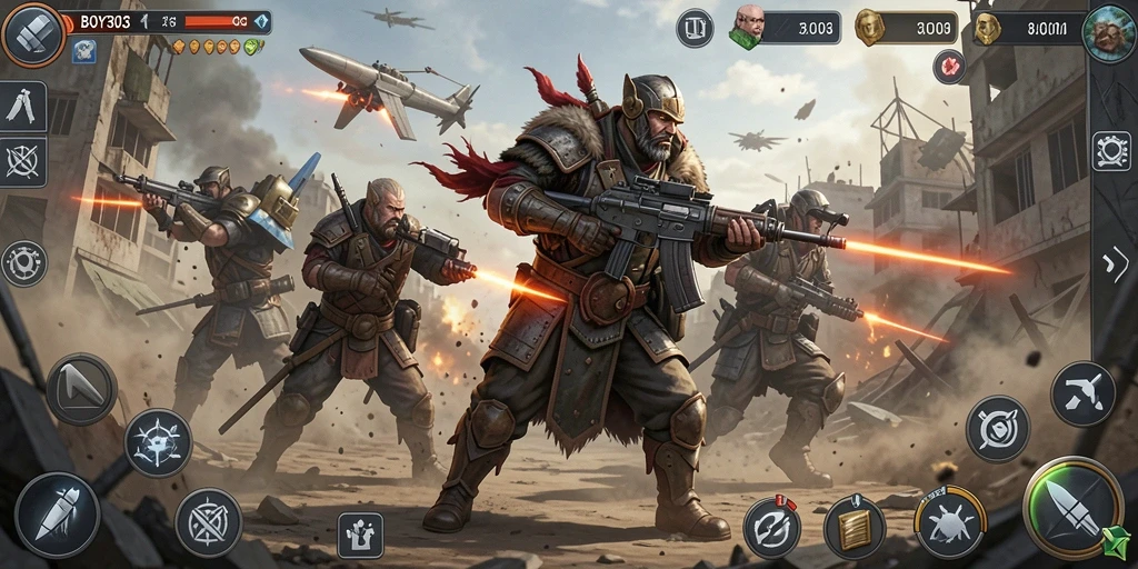 Tampilan gameplay menegangkan BOY303 dengan strategi mendalam.