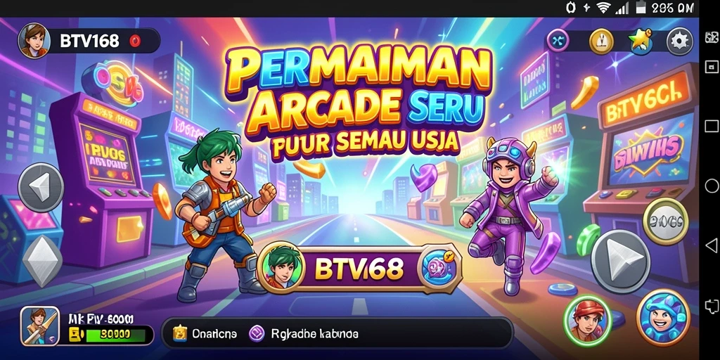Tampilan gameplay BTV168 yang seru dan penuh tantangan.