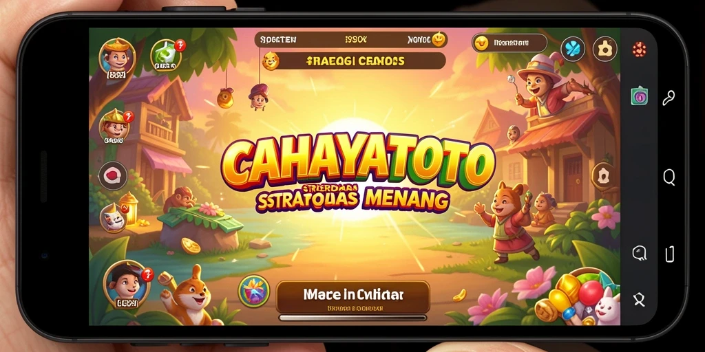 Tampilan menakjubkan dari gameplay strategis CAHAYATOTO.