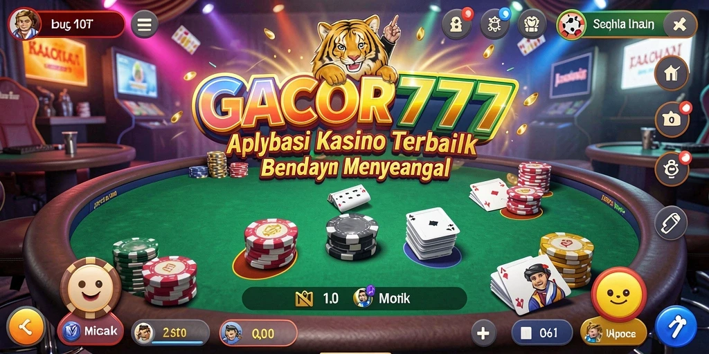 Tampilan gameplay menarik dari GACOR777 yang penuh dengan aksi kasino.