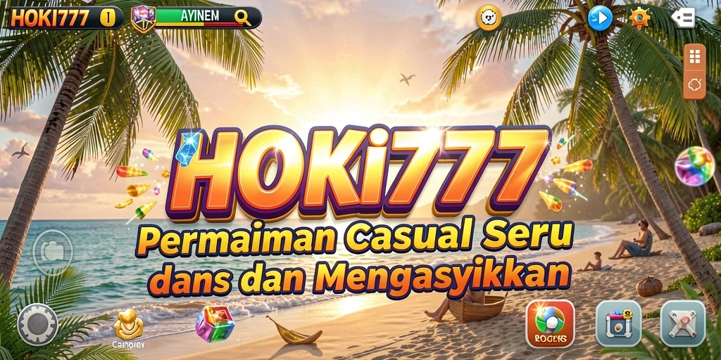 Tangkapan layar HOKI777 menampilkan aksi seru dalam permainan Casual.