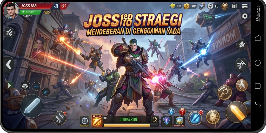 Tampilan gameplay JOSS188 yang menegangkan dan seru.