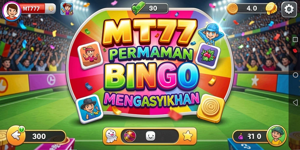 Tampilan gameplay <strong>MT777</strong> dengan suasana Bingo yang seru.