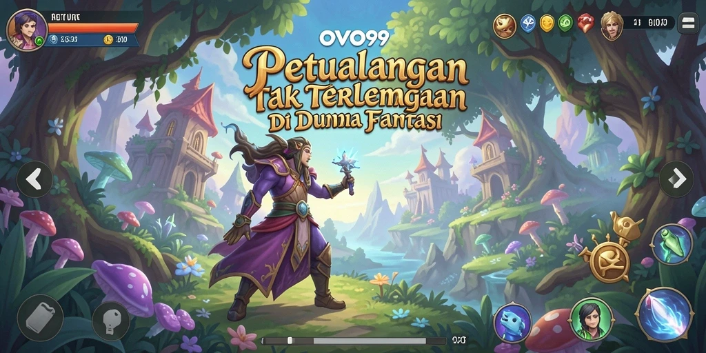 Tangkapan layar OVO99 menunjukkan aksi mendebarkan dalam permainan petualangan.