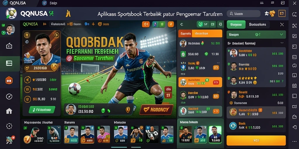 Tampilan gameplay yang menarik dan interaktif dari QQNUSA.