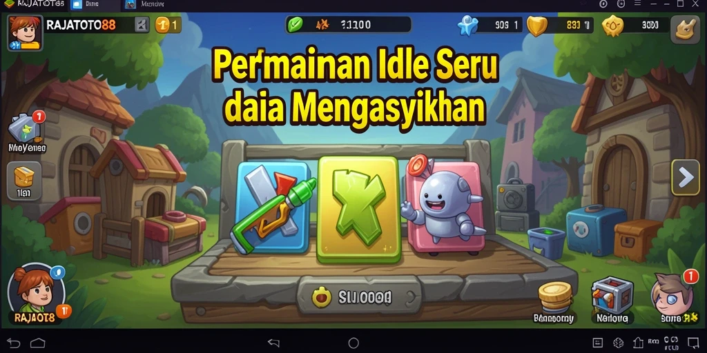 Tampilan gameplay menarik dari RAJATOTO88 yang penuh aksi dan strategi.