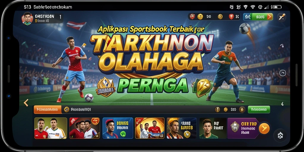 Tampilan gameplay yang menarik dan interaktif dari aplikasi Sportsbook S13.