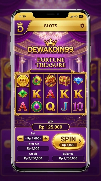 Proses unduh aplikasi cepat dan aman di dewakoin99.